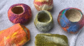 From Raw Wool to Wearable Art: A Comprehensive Course in Felting and Dyeing