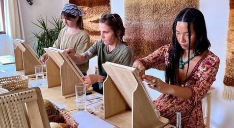 The Weaver’s Workshop: An Introduction to Loom Weaving and Basketry)